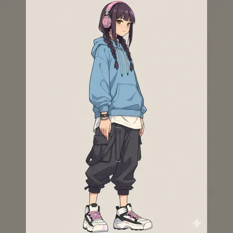 Anime Character to Real Cosplay — Before
